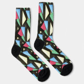 Glass Big Patterns Weihnachtssocken aus Crew Socken (Rechts)
