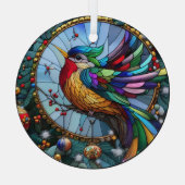 Glass Bird Ornament Aus Glas (Rückseite)
