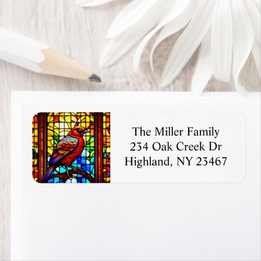 Glass Bird Personalisiert C (Insitu)