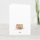 glass, Birthday Wishes Karte (Rückseite)