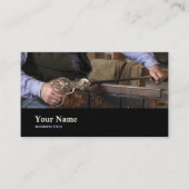 Glass Blowers Artists Glassmaker Glassmith Visitenkarte (Vorderseite)