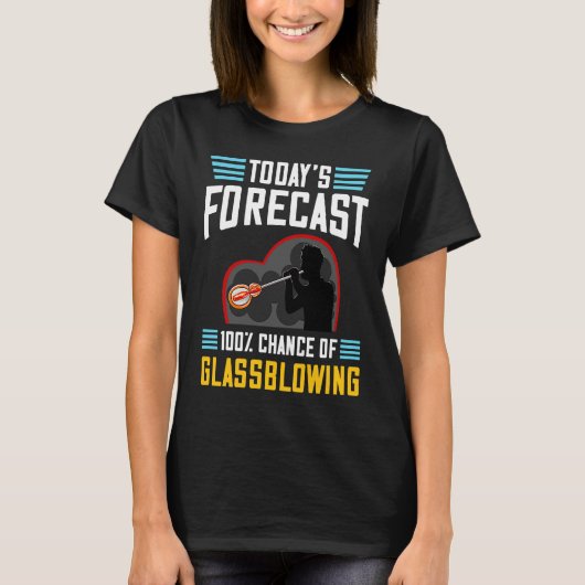 Glass Blowing  Glassblower Glassworking Artist T-Shirt (Vorderseite)