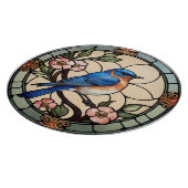 Glass Bluebird Schneidebrett (Ecke)