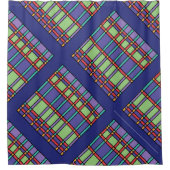 Glass Bright Colors Duschvorhang (Vorderseite)