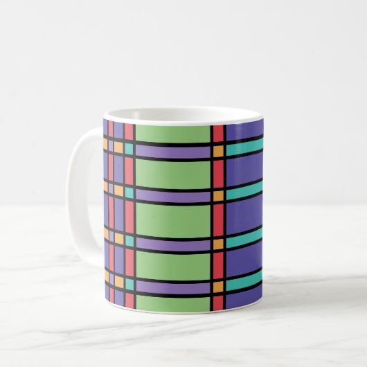 Glass Bright Colors Kaffeetasse (Vorderseite Links)