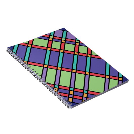 Glass Bright Colors Notizblock (Rechte Seite)