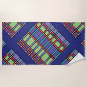 Glass Bright Colors Strandtuch (Vorderseite)