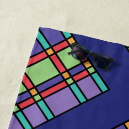 Glass Bright Colors Strandtuch