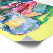 Glass-Buch Van Gogh Fine aus Almond Branch Poster (Ecke)