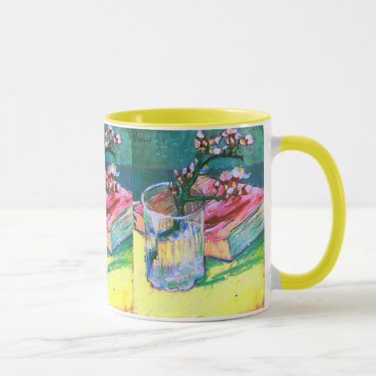 Glass-Buch Van Gogh Fine aus Almond Branch Tasse (Rechts)