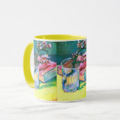 Glass-Buch Van Gogh Fine aus Almond Branch Tasse (Vorderseite Links)