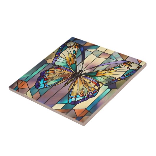 Glass Butterfly Fliese (Seite)