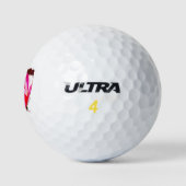 Glass Butterfly Golf Balls Golfball (Logo)