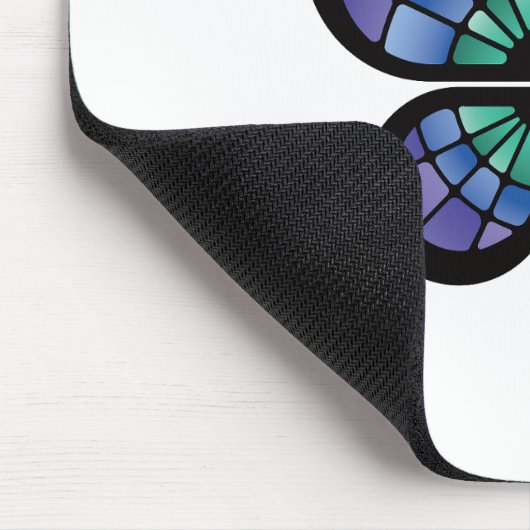 Glass Butterfly Mousepad (Ecke)