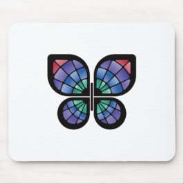 Glass Butterfly Mousepad
