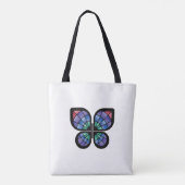 Glass Butterfly Tasche (Rückseite)