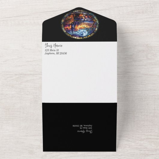 Glass Cauldron All In One Einladung (Außenbereich)