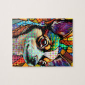 Glass Chihuahua Dog 171 aus Multicolor Puzzle (Horizontal)