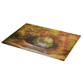 Glass Chopping Board Schneidebrett (Ecke)