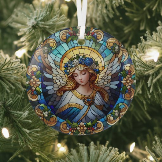 Glass Christmas Angel Ornament Aus Glas (InSitu)