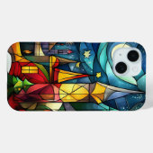 Glass Christmas Church Night Case-Mate iPhone Hülle (Rückseite (Horizontal))