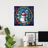 Glass Christmas Poster (Heimbüro)