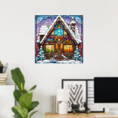 Glass Christmas Poster (Heimbüro)