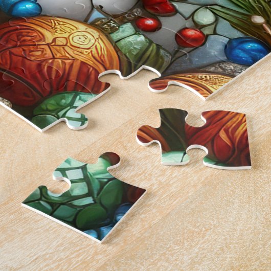 Glass Christmas Scene Puzzle (Seite)