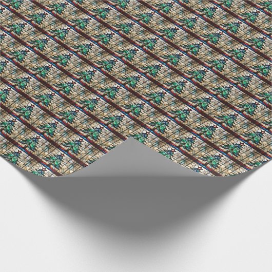 Glass Christmas Tree Geschenkpapier (Ecke)