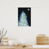 " GLASS CHRISTMAS TREE " von Robert Singletary Poster (Küche)