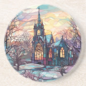 Glass Church Sandstone Untersetzer (Vorne)