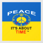 Glass Cling Fensteraufkleber (Blatt)