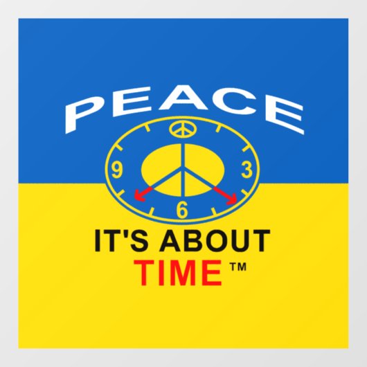 Glass Cling Fensteraufkleber (Blatt)