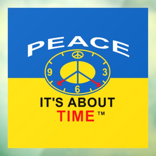 Glass Cling Fensteraufkleber (Blatt 3)