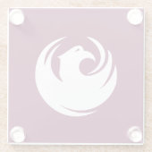 Glass coaster with flag of Phoenix, Arizona Glasuntersetzer (Rückseite)