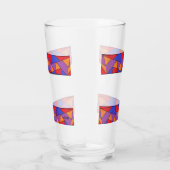 Glass Cup : Abstract Design Glas (Rechts)