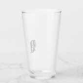 Glass Cup Abstrakt Zuhause Trend Lavender Violet Glas (Rückseite)
