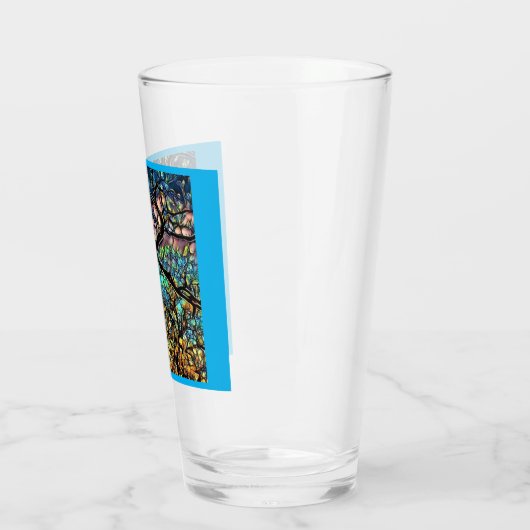 Glass Cup - Baum des Lebens Glas (Links)