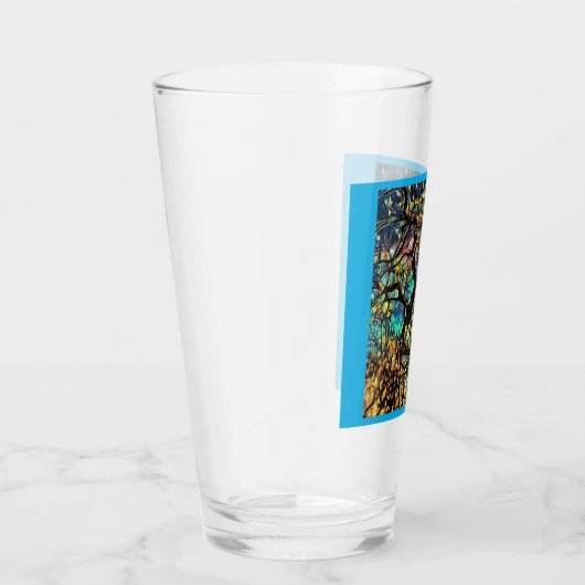 Glass Cup - Baum des Lebens Glas (Rechts)