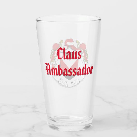 Glass Cup - Claus Botschafter Glas (Rückseite)