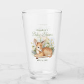 Glass Cup für Babydusche. Glas (Vorderseite)