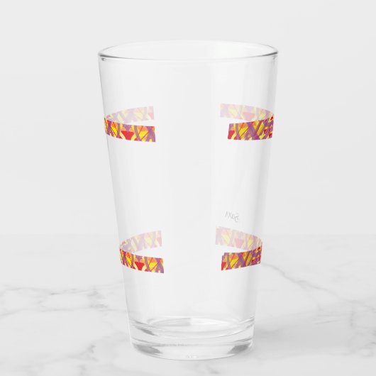 Glass Cup : Kein Anfang, kein Ende Glas (Rechts)