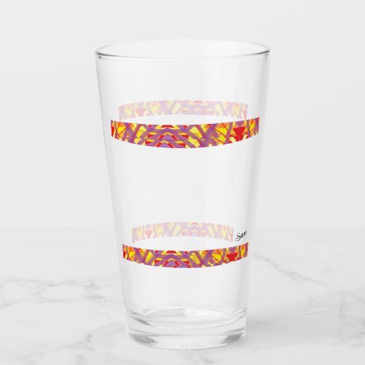 Glass Cup : Kein Anfang, kein Ende Glas (Vorderseite)