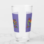 Glass Cup mit Gleichheit der Liebe Glas (Links)