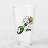 Glass Cup Pop der Cork! Glas (Vorderseite)