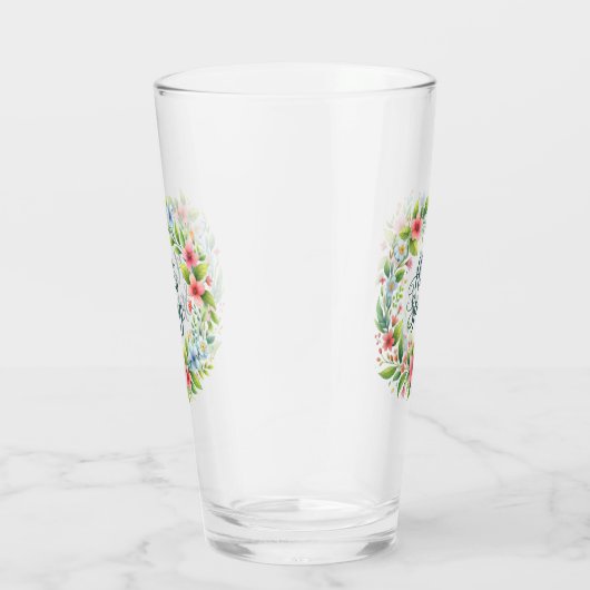 Glass Cup-Spring Floral Drinkware Glas (Rechts)