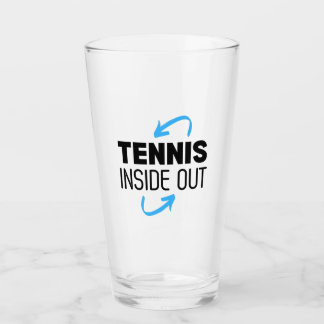 Glass Cup Tennis Inside Out Glas