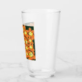 Glass Cup : Wilde Blume Glas (Links)