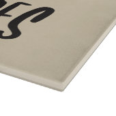 Glass Custom I Liebe Sie von meinem Kopf Tomaten Schneidebrett (Ecke)