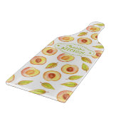 Glass Custom Peach Wasserfarbe, Küche Schneidebrett (Ecke)